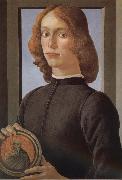 Sandro Botticelli Man as oil painting reproduction